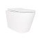 Унитаз подвесной Qtap Scorpio безободковый Ultra Quiet с сиденьем Soft-close QT14332380ASW