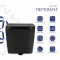 Унитаз подвесной Qtap Crow Ultra Quiet 485×340×290 мм, Matt Black, с сиденьем Slim Duroplast/ Soft-close/ Quick Release QT05335171MB