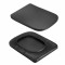 Унитаз подвесной Qtap Crow Ultra Quiet 485×340×290 мм, Matt Black, с сиденьем Slim Duroplast/ Soft-close/ Quick Release QT05335171MB