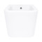 Биде подвесное Qtap Crow 485х340х290 мм White QT05555371W