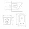 Унитаз подвесной Qtap Jay Ultra Quiet 485х360х320 мм, Matt Black, сиденьем Slim Duroplast/ Soft-close/ Quick Relase QT07335177MB Унитаз подвесной Qtap Jay Ultra Quiet 485х360х320 мм, Matt Black, сиденьем Slim Duroplast/ Soft-close/ Quick Relase QT07335177MB
