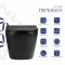 Унитаз подвесной Qtap Jay Ultra Quiet 485х360х320 мм, Matt Black, сиденьем Slim Duroplast/ Soft-close/ Quick Relase QT07335177MB Унитаз подвесной Qtap Jay Ultra Quiet 485х360х320 мм, Matt Black, сиденьем Slim Duroplast/ Soft-close/ Quick Relase QT07335177MB