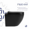 Унитаз подвесной Qtap Jay Ultra Quiet 485х360х320 мм, Matt Black, сиденьем Slim Duroplast/ Soft-close/ Quick Relase QT07335177MB Унитаз подвесной Qtap Jay Ultra Quiet 485х360х320 мм, Matt Black, сиденьем Slim Duroplast/ Soft-close/ Quick Relase QT07335177MB