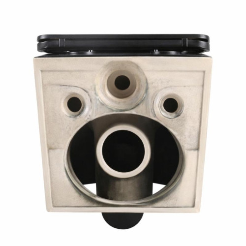 Унитаз подвесной Qtap Jay Ultra Quiet 485х360х320 мм, Matt Black, сиденьем Slim Duroplast/ Soft-close/ Quick Relase QT07335177MB Унитаз подвесной Qtap Jay Ultra Quiet 485х360х320 мм, Matt Black, сиденьем Slim Duroplast/ Soft-close/ Quick Relase QT07335177MB