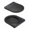 Унитаз подвесной Qtap Jay Ultra Quiet 485х360х320 мм, Matt Black, сиденьем Slim Duroplast/ Soft-close/ Quick Relase QT07335177MB Унитаз подвесной Qtap Jay Ultra Quiet 485х360х320 мм, Matt Black, сиденьем Slim Duroplast/ Soft-close/ Quick Relase QT07335177MB
