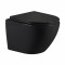 Унитаз подвесной Qtap Jay Ultra Quiet 485х360х320 мм, Matt Black, сиденьем Slim Duroplast/ Soft-close/ Quick Relase QT07335177MB Унитаз подвесной Qtap Jay Ultra Quiet 485х360х320 мм, Matt Black, сиденьем Slim Duroplast/ Soft-close/ Quick Relase QT07335177MB