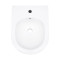 Биде подвесное Qtap Swan 485х360х320 мм, White QT16555379W