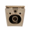 Унитаз подвесной Robin Ultra Quiet 490×365×325 мм, Beige, с сиденьем Slim Duroplast / Soft-close / Quick Release QT13332381АSSB Qtap