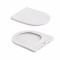 Унитаз подвесной Robin Ultra Quiet 490×365×325 мм, Marble, с сиденьем Slim Duroplast / Soft-close / Quick Release QT13332381АSMR Qtap Унитаз подвесной Robin Ultra Quiet 490×365×325 мм, Marble, с сиденьем Slim Duroplast / Soft-close / Quick Release QT13332381АSMR Qtap