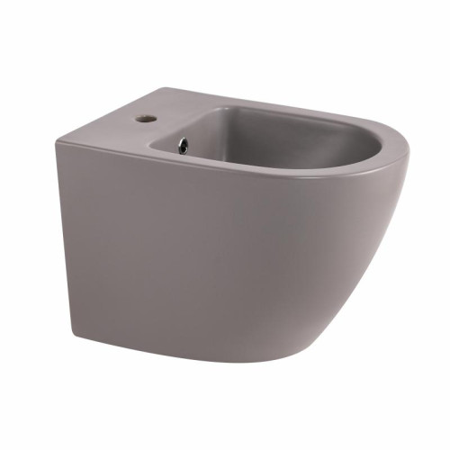 Биде подвесное Qtap Robin 515x370x350 мм, Stone grey QT13551381GSG Биде подвесное Qtap Robin 515x370x350 мм, Stone grey QT13551381GSG