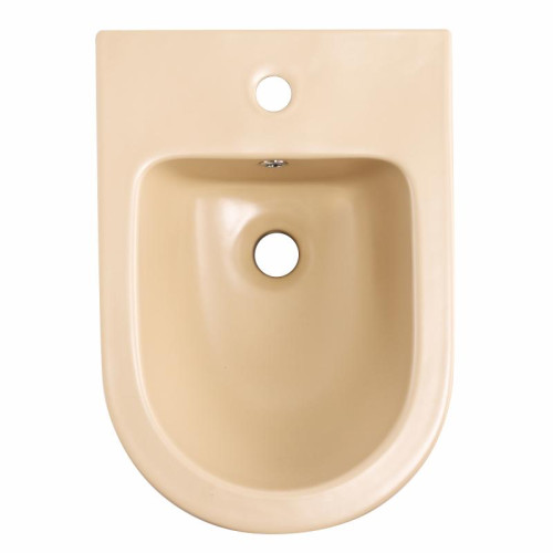 Биде подвесное Qtap Robin 515x370x350 мм, Beige QT13551381GSB