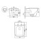 Унитаз подвесной Tern Ultra Quiet 490×365×325 мм, Beige, с сиденьем Slim Duroplast / Soft-close / Quick Release QT17332303ASSB Qtap