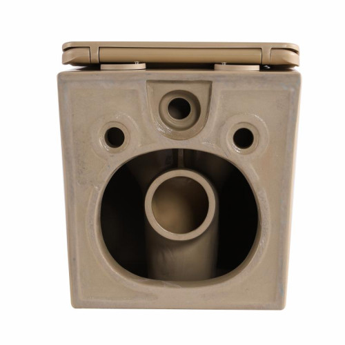 Унитаз подвесной Tern Ultra Quiet 490×365×325 мм, Beige, с сиденьем Slim Duroplast / Soft-close / Quick Release QT17332303ASSB Qtap