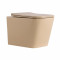 Унитаз подвесной Tern Ultra Quiet 490×365×325 мм, Beige, с сиденьем Slim Duroplast / Soft-close / Quick Release QT17332303ASSB Qtap