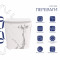 Унитаз подвесной Tern Ultra Quiet 490×365×325 мм, Marble, с сиденьем Slim Duroplast / Soft-close / Quick Release QT17332303ASMR Qtap