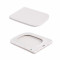 Унитаз подвесной Tern Ultra Quiet 490×365×325 мм, Marble, с сиденьем Slim Duroplast / Soft-close / Quick Release QT17332303ASMR Qtap