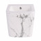 Биде подвесное Qtap Tern 520x350x330 мм, Marble QT17551303GMR