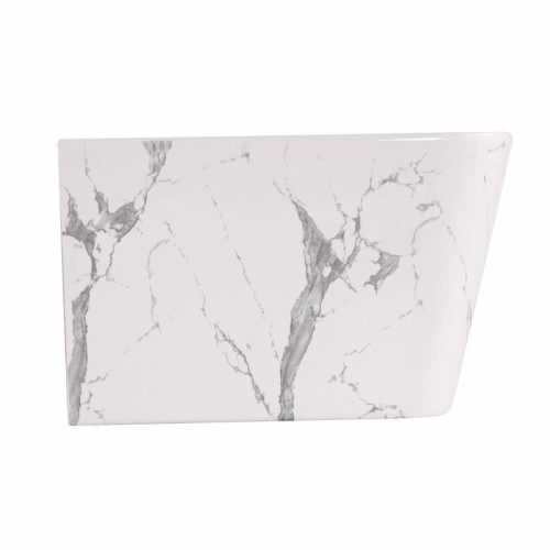 Биде подвесное Qtap Tern 520x350x330 мм, Marble QT17551303GMR