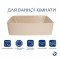 Раковина накладная Qtap Tern 480x370x135 мм, Beige, прямоугольная, с донным клапаном QT17116069SB