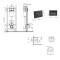 Готовое решение Qtap для ванной комнаты: подвесной унитаз Swan Ultra Quiet 520×360×320 + комплект инсталляции Nest 4 в 1 (круглая клавиша Matt Black)