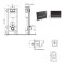 Готовое решение Qtap для ванной комнаты: подвесной унитаз Jay Ultra Quiet 520x360x320 + комплект инсталляции Nest 4 в 1 (линейная клавиша Matt Black)