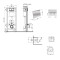 Готовое решение Qtap для ванной комнаты: подвесной унитаз Swan Ultra Quiet 520×360×320 + комплект инсталляции Nest 4 в 1 (круглая клавиша Chrome)
