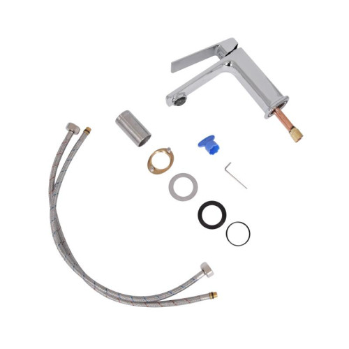 Смеситель для раковины низкий Qtap Capricorn, Chrome (k26) QTCAP1060102C48219