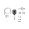 Смеситель для душа Qtap Capricorn с душевым гарнитуром Chrome (k35) QTCAP4060102C48221