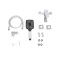 Смеситель для ванны Qtap Capricorn с душевым гарнитуром Chrome (k35) QTCAP3060102C48222