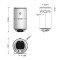 Электрический водонагреватель Thermo Alliance Spectra 120 л вертикальный, сухой керамический ТЭН 2,0 кВт, d 435 мм