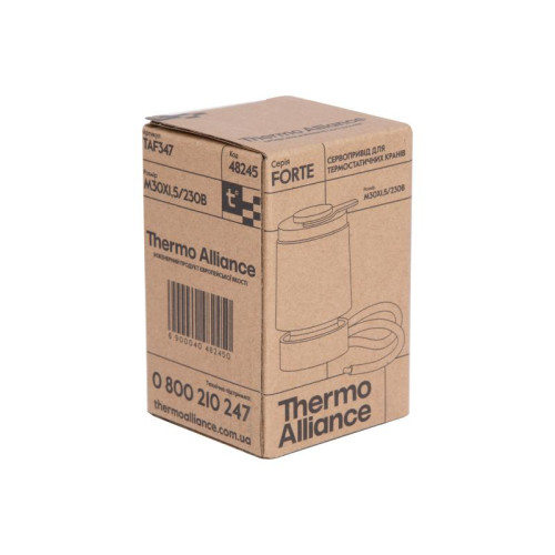 Thermo Alliance Forte Сервопривод 230В, M30x1,5, тип закрыт. (NC) TAF347 Thermo Alliance Forte Сервопривод 230В, M30x1,5, тип закрыт. (NC) TAF347