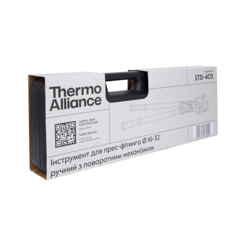 Инструмент для пресс-фитинга Thermo Alliance d16-32 ручной с поворотным механизмом STD-403
