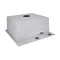 Lidz Handmade H5050H Мойка для кухни интегрированная Decor Honeycomb 2,5/0,5 мм LDH5050DEC48365