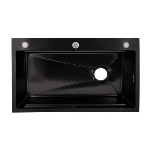 Lidz Handmade H7545B Мойка для кухни интегрированная Decor Black PVD Honeycomb 3,0/1,0 мм LDH7545BDECPVD48373 Lidz Handmade H7545B Мойка для кухни интегрированная Decor Black PVD Honeycomb 3,0/1,0 мм LDH7545BDECPVD48373
