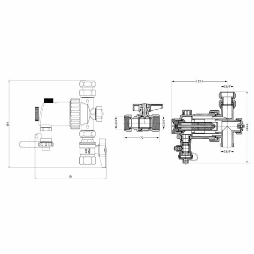 Фильтр-дешламатор Thermo Alliance Forte 3/4 Фильтр-дешламатор Thermo Alliance Forte 3/4