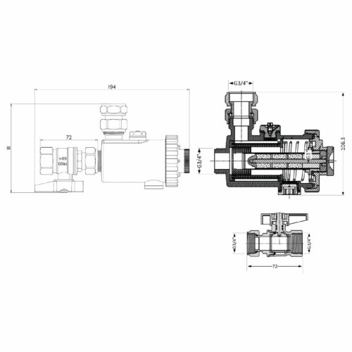 Фильтр-дешламатор Thermo Alliance Forte 3/4 Фильтр-дешламатор Thermo Alliance Forte 3/4