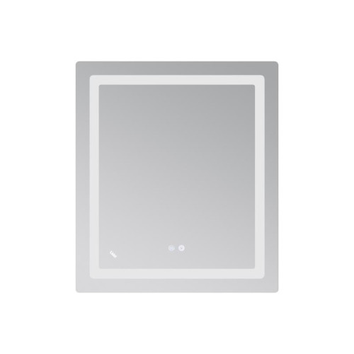 Зеркало Lidz Kubis (KU2) 700х800 с LED-подсветкой Touch, с антизапотеванием, с диммером, рег. яркости LD78LF904708048447