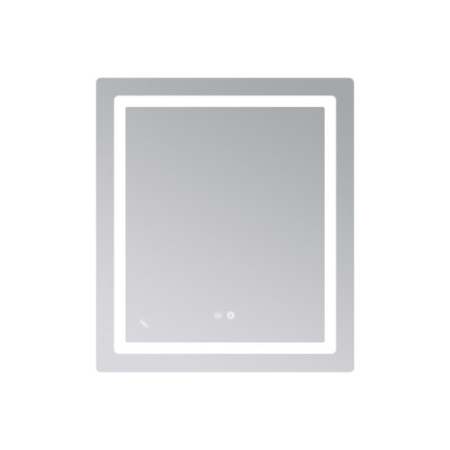 Зеркало Lidz Kubis (KU2) 700х800 с LED-подсветкой Touch, с антизапотеванием, с диммером, рег. яркости LD78LF904708048447