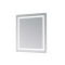 Зеркало Lidz Kubis (KU2) 700х800 с LED-подсветкой Touch, с антизапотеванием, с диммером, рег. яркости LD78LF904708048447