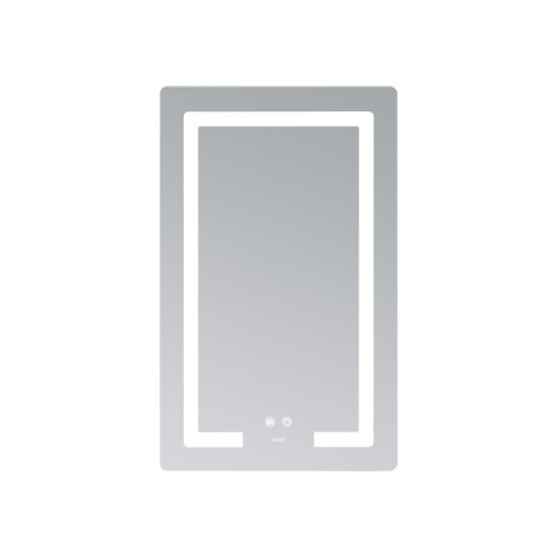 Зеркало Lidz Kubis (KU2) 500х800 с LED-подсветкой Touch, с антизапотеванием, с диммером, рег. яркости LD78LF936508048448