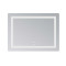 Зеркало Lidz Kubis (KU2) 900х700 с LED-подсветкой Touch, с антизапотеванием, с диммером, рег. яркости LD78LF904907048452