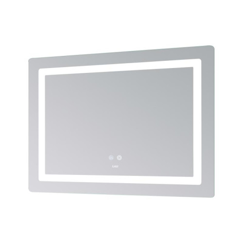 Зеркало Lidz Kubis (KU2) 900х700 с LED-подсветкой Touch, с антизапотеванием, с диммером, рег. яркости LD78LF904907048452