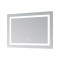 Зеркало Lidz Kubis (KU2) 900х700 с LED-подсветкой Touch, с антизапотеванием, с диммером, рег. яркости LD78LF904907048452