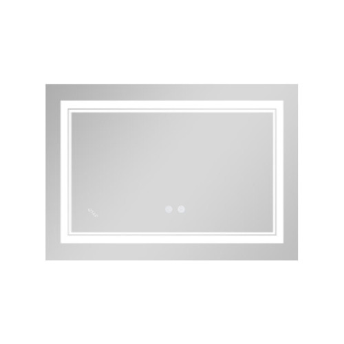 Зеркало Qtap Cardinal (CA1) 800х600 с LED-подсветкой Touch, с антизапотеванием, с диммером, рег. темп. цвета (3000-6500K) QT0478C8060