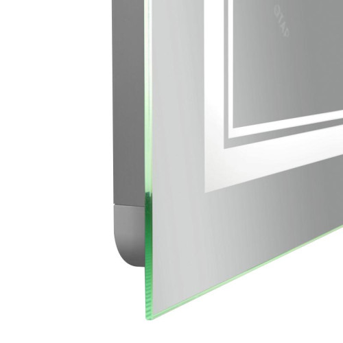 Зеркало Qtap Cardinal (CA1) 800х600 с LED-подсветкой Touch, с антизапотеванием, с диммером, рег. темп. цвета (3000-6500K) QT0478C8060