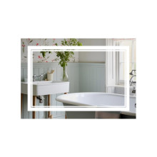Зеркало Qtap Cardinal (CA1) 800х600 с LED-подсветкой Touch, с антизапотеванием, с диммером, рег. темп. цвета (3000-6500K) QT0478C8060