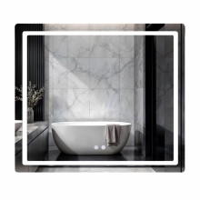 Зеркало Qtap Mideya (MI2) 800х700 с LED-подсветкой Touch, с антизапотеванием, с диммером, рег. яркости QT2078NCF807048476