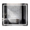 Зеркало Qtap Mideya (MI2) 800х700 с LED-подсветкой Touch, с антизапотеванием, с диммером, рег. яркости QT2078NCF807048476
