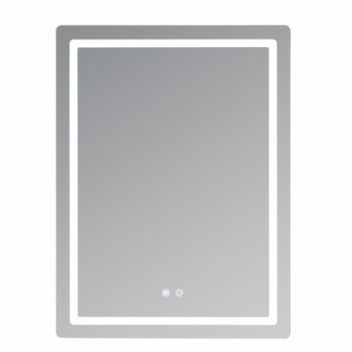 Зеркало Qtap Mideya (MI2) 600х800 с LED-подсветкой Touch, с антизапотеванием, диммером, рег. яркости QT2078F6080