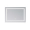 Зеркало Lidz Kubis (KU2) 700х500 с LED-подсветкой Touch, с антизапотеванием, с диммером, рег. яркости LD78LF90448486